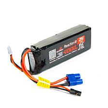 Dynamite 7.4V 4000mAh 2S 15C Reaction 2.0 LiPo Receiver Battery: Universal Receiver, EC3