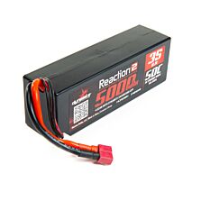 Dynamite 11.1V 5000mAh 3S 50C Reaction 2.0 Hardcase LiPo Battery: Deans