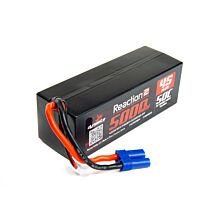 Dynamite 14.8V 5000mAh 4S 50C Reaction 2.0 Hardcase LiPo Battery: EC5