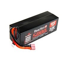 Dynamite 14.8V 5000mAh 4S 50C Reaction 2.0 Hardcase LiPo Battery: Deans