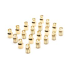 Dynamite Connector: Gold Bullet Set, 8.0mm (10)