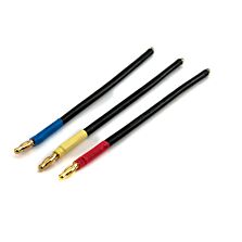 Dynamite Brushless Motor Wire Connector: Bullet Male Set, 4mm