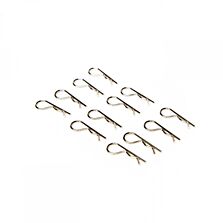 Dynamite Body Clips Silver (12) Universal
