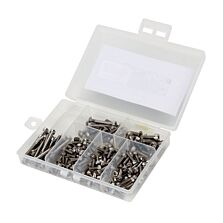 Dynamite Stainless Steel Screw Set: 2mm, 3mm Variety Pack