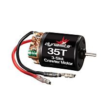 Dynamite Rebuildable Brushed Motor, 35T 3 Slot: 3.5mm Bullet