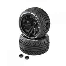 Dynamite Speedtreads Speedhawk 1/10 ST/MT Tires (2) Mounted