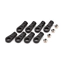 ECX Mega-Bore Shock Rod End, Pivot Ball (4): Revenge E/N