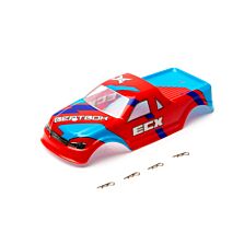 ECX 1/36 Body Set, Decorated: 2WD Monster Truck