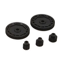 ECX Pinion & Spur Gear Set: 1/18 4WD All
