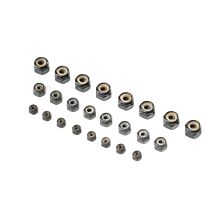 ECX Nylon Nut Set: 1/18 Temper 4WD Gen 2