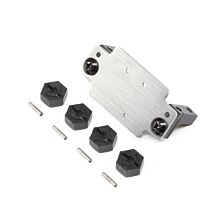 ECX Servo Mount and Plate, Wheel Hex and Pin: 1.9 Barrage Kit, Doomsday RTR, Barrage 2.0