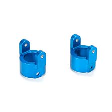 ECX Front/Rear Hub Set Aluminum V1: 1/18 4WD Temper