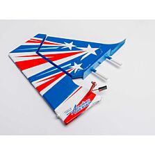 E-flite Fin and Rudder with LED: Decathlon RJG 1.2m