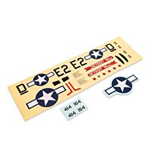 E-flite Decal Sheet: UMX P-51 "Detroit Miss"