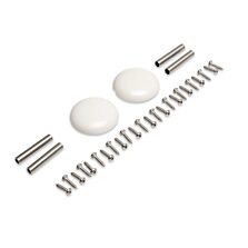 E-flite Hubcaps, Locking Screws, Axle Spacers: Tundra Bead-Lock 120-150mm Tires