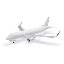 E-flite Airbus A320neo Twin 64mm EDF BNF Basic with AS3X+ and SAFE Select, Base White