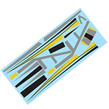 E-flite Decal Sheet: Habu XS 80mm EDF