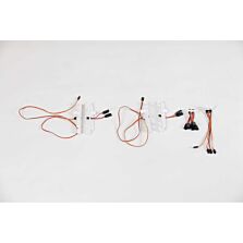 E-flite Hands Free Servo Plug Holder Set: P-51D 1.5m Mustang