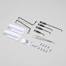 E-flite Pushrod with Clevis Set Servo Covers: Habu STS, SS 70mm EDF