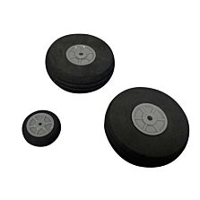 E-flite Wheels; (2) 54mm, (1) 25mm: Commander mPd 1.4m