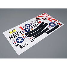 E-flite Decal Sheet: T-28 1.2m 217