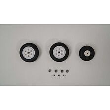 E-flite Wheel Set: F-16 80mm EDF