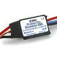 E-flite 10-Amp Pro BEC Brushless ESC: JST