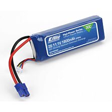 E-flite 11.1V 1800mAh 3S 30C LiPo Battery: EC3
