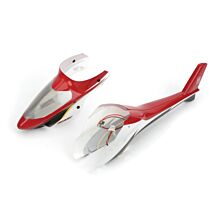 Blade Complete Red Canopy with LEDs (Installed): BMCX2
