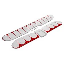 E-flite Wing Set: UMX WACO, White