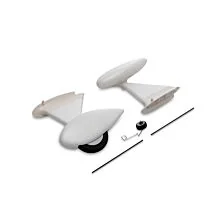 E-flite Landing Gear Set: UMX WACO, White