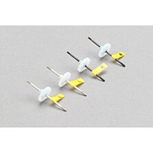 E-flite Prop Shaft with Gear (2 Left & 2 Right): UMX B-17G