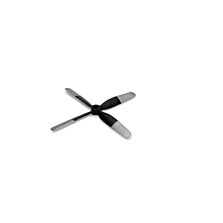 E-flite 4-Blade Propeller, 4.5 x 4.0: UMX P-51 Voodoo