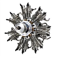Evolution Engines 7-Cylinder 35cc 4-Stroke Glow Radial Engine