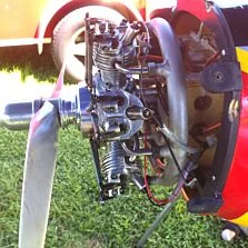 Evolution Engines 7-Cylinder 35cc 4-Stroke Glow Radial Engine