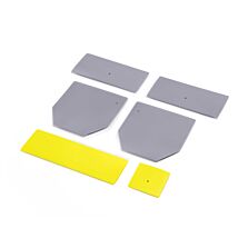 Hangar 9 Landing Gear Doors Set: Viper 100N Turbine Jet