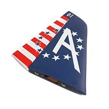 Hangar 9 Fin and Rudder: Hawk/T-45 140-160N