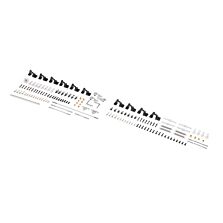 Hangar 9 Landing Gear Door Hardware Set: Hawk/T-45 140-160N