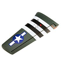Hangar 9 Left Wing with Aileron & Flap: P-51D Mustang 20cc