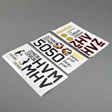 Hangar 9 Decal Set (3): P-47D Thunderbolt 20cc