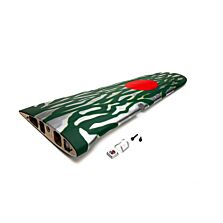 Hangar 9 Left Wing with Ailerons & Flap: Ki-43 Oscar 60cc
