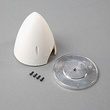 Hangar 9 4" Spinner with Alum Backplate: Van's RV-4 30cc