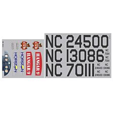Hangar 9 Decal Sheet: J-3 Cub 10cc, 82.5"