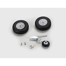Hangar 9 Wheel with Tailwheel Set: Christen Eagle II 90 ARF