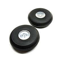 Hangar 9 Wheels, 8.5 in (2): Carbon Cub FX-3 100-200cc