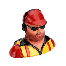 Hangar 9 1/6 Pilot - with Beard, Hat Headphones and Glasses
