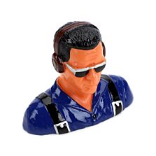 Hangar 9 1/5 Sc Pilot, Civilian with Headphones & Snglsses