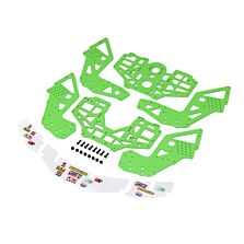 Losi Chassis Plate Set, Green: LMT 2.0