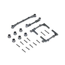 Losi Body Mounts & Hood Support, Zombie: Mini LMT
