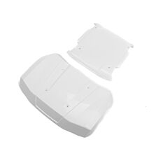 Losi Body Panel, Hood and Roof, White: 5IVE-T 3.0